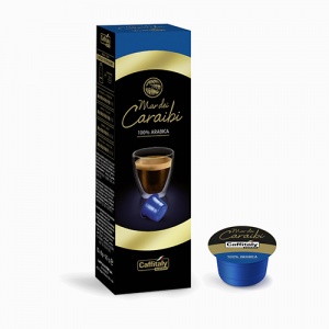 Кофе в капсулах ECaffe Mar dei Carabi 100% Arabica 10капс 1/8